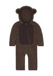 Детский плюшевый комбинезон баливанич Normani, коричневый - фото