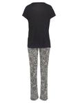 Пижама LASCANA, цвет schwarz-weiß gepunktet - фото 4