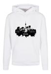 Пуловер F4NT4STIC Basic Hoodie Cities Collection Berlin skyline, белый - фото