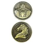 Набор линеек из 12 металлических монет RGFK - фото 4