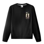 Nike Свитшот унисекс черный - фото 3