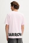 Хлопковая футболка Barrow, розовый - фото 6