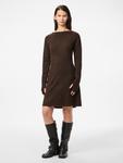 Вязаное платье PIECES PCJunna, темно-коричневый - фото 6