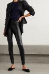 COMMANDO Леггинсы из искусственной эластичной кожи, черный - фото 4