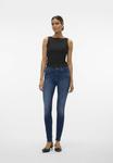 Джинсы облегающие VMLUX Vero Moda, синий деним - фото 7