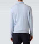 Кашемировый и шёлковый поло свитер Tom Ford, Pale Blue - фото 4