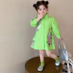 Платье для дошкольниц PROTECTCAMEL, зеленый - фото 8