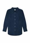 Блуза Lee Button-down blouse, Dark Blue - фото 6