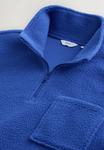 Джемпер Next QUARTER ZIP FIT, Blue - фото 6