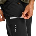 Брюки Ortovox Seceda Softshell Ortovox, Black Raven - фото 5