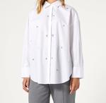 Рубашка APE Marina Rinaldi, Optical White - фото 3