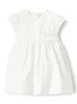 Платье с вышивкой Il Gufo, белый - фото