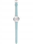 Cool Time Часы в пастельно-голубом и серебристом цвете - фото 3