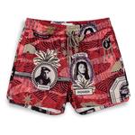 Шорты для плавания Grimey Supastar, красный - фото