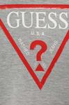 Хлопковая рубашка Guess с длинными рукавами для мальчиков и девочек, серый - фото 4