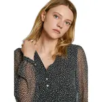 Платье Pepe Jeans Orchid Print long sleeve short, черный - фото 5