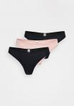 Трусы Lindex THONG 3 PACK, Black/Nude/Black - фото 6