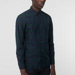 Рубашка мужская чернильно-синяя Burberry, синий - фото 4