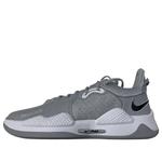 Кроссовки pg 5 tb 'wolf grey black' Nike, серый - фото