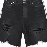 Шорты джинсовые Balenciaga x Adidas Unisex, черный - фото 6