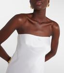 Платье из креп-сатина Norma Kamali, Snow White - фото 4