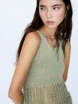 Вязаный топ Pull&Bear, пастельно-зеленый - фото 5