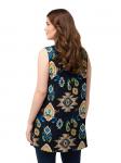 Блуза Ulla Popken ntop, синий - фото 3
