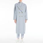 Женское синее пальто MaxMara, синий - фото 5