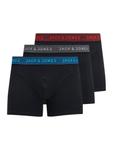 Трусы JACK & JONES Boxer shorts JACWaistband, черный - фото