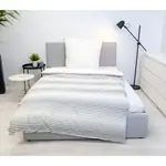 Двустороннее постельное белье «Скамейка» с надписью Bench., серый - фото 2