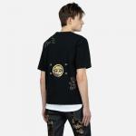 Футболка мужская черная Evisu, черный - фото 4