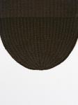 Шапочка бини из 100% кашемира в рубчик Massimo Dutti, коричневый - фото 4