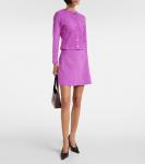 Мила замшевая мини-юбка Stouls, Gaga - фото 2