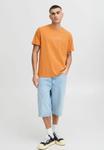 Футболка с принтом PEDRO Solid, оранжевый - фото