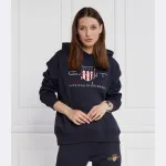 Толстовка обычного кроя Gant, синий - фото 2