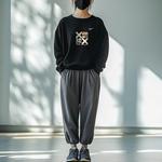 Nike Свитшот унисекс черный - фото 6