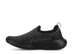 Кроссовки Journee Linnea Slip-On Sneaker, Black Rhinestone - фото 7