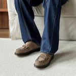 MODENGPAN Мужские лоферы желтые, цвет Yellow - фото 6