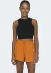 Only майка "ONLVILMA S/L CROPPED TANK TOP JRS NOOS", черный - фото 2