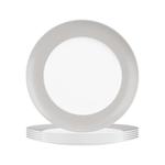 Тарелка Seltmann Weiden серый диаметр: 22,6 см - фото