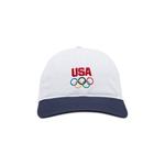 Бейсболка Kith For Team USA Nylon Aaron Cap, белый - фото