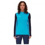 Свитер Mammut Aenergy Half Zip Crew Neck, розовый - фото