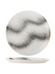 Тарелка обеденная PAULA Grey White 26 см Bloomingville - фото
