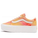 Кроссовки old skool stackform leather 'white black' Vans, белый - фото