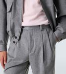 Кашемировые брюки Auralee, Top Gray - фото 5