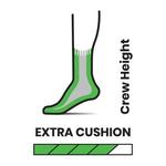 Носки Classic Hike Extra Cushion Crew Smartwool, черный - фото 2