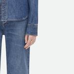 Рубашка женская Bottega Veneta, синий - фото 6