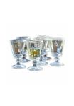 Набор из 6 прозрачных фужеров Puttigny Loberon, цвет Klar - фото