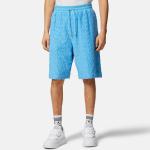 Шорты-полотенце с рисунком по всей поверхности VERSACE, синий - фото 5