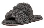 Шлепанцы женские серые Ugg - фото 3